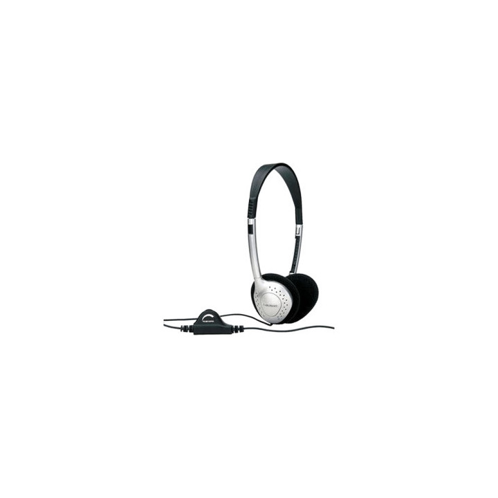 AURICULARES DE DIADEMA LAUSON ESPECIAL TV CON CONTROL DE VOLUMEN Y CABLE DE 5 METROS MOD. PH-92TV