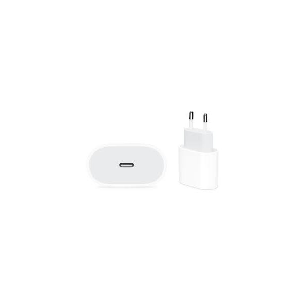 Cargador de Pared Apple MHJE3ZM/A/ 1xUSB Tipo-C/ 20W