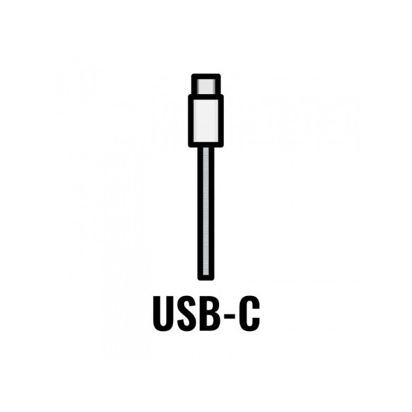 Cable de Carga Apple USB de conector USB Tipo-C a USB Tipo-C/ 1m/ Trenzado