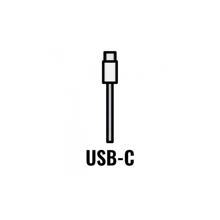Cable de Carga Apple USB de conector USB Tipo-C a USB Tipo-C/ 1m/ Trenzado