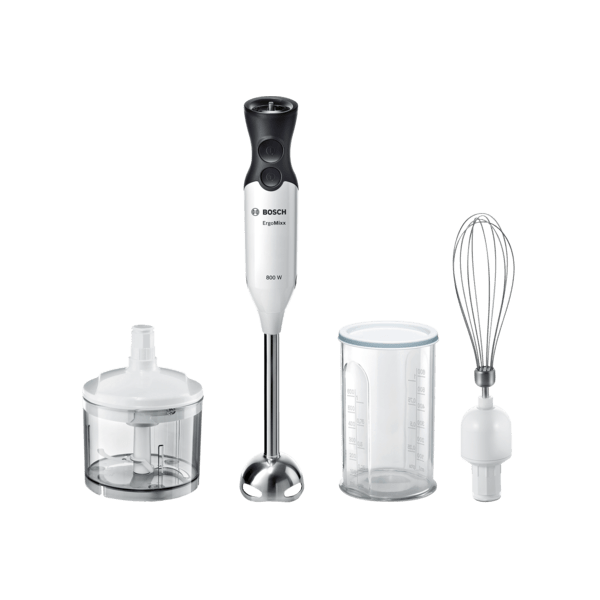 BATIDORA DE MANO BOSCH ERGOMIXX 800W   ACCESORIOS COLOR BLANCA MOD. M6CA4150