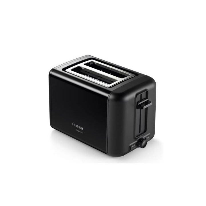 TOSTADOR BOSCH CON DOS RANURAS COLOR NEGRO MOD. TAT3P423