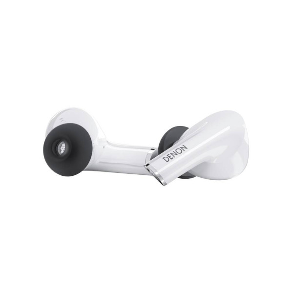 AURICULARES BLUETOOTH CON CANCELACION DE RUIDO DENON TIPO BOTON COLOR BLANCO MOD. AH-C830W