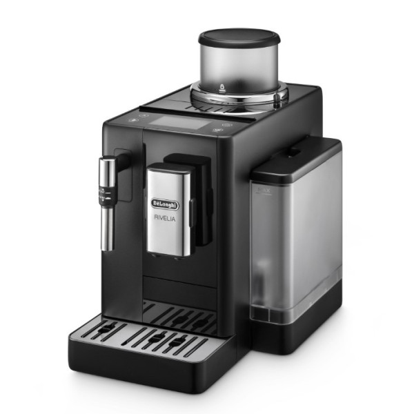 CAFETERA SUPERAUTOMATICA DELONGHI RIVELIA TACTIL EN COLOR, ICONOS DE RECETAS/FUNCIONES RETROILUMINAD