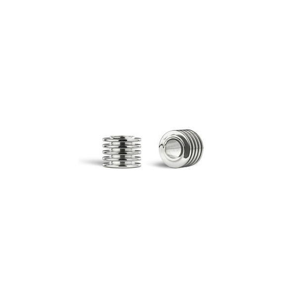 POTENCIADOR SONIDO TROMPETA STOMVI PLATEADO 9745 pesado