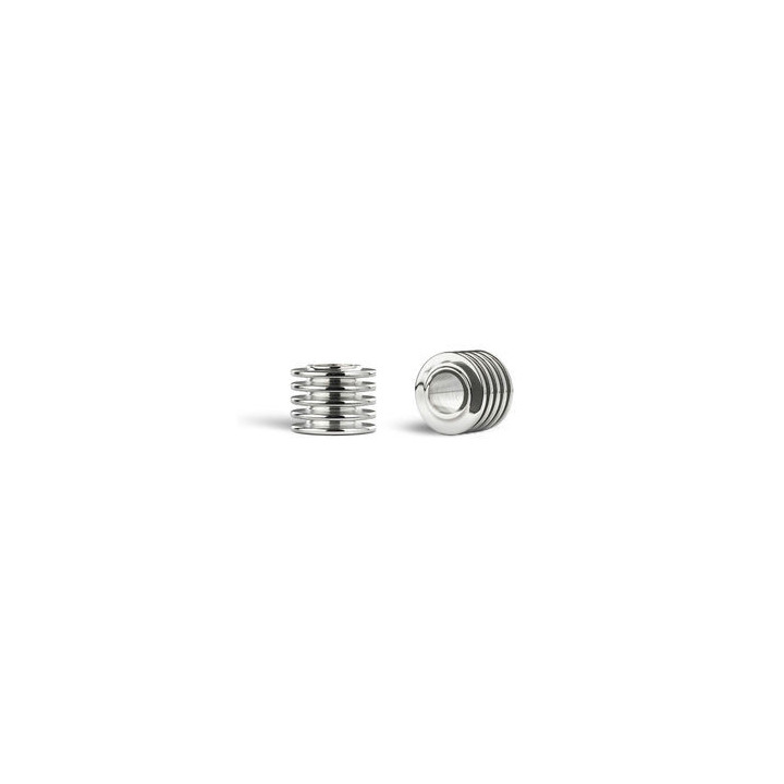 POTENCIADOR SONIDO TROMPETA STOMVI PLATEADO 9745 pesado