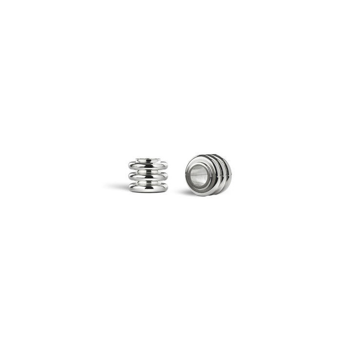 POTENCIADOR SONIDO TROMPETA STOMVI PLATEADO 9745 pesado