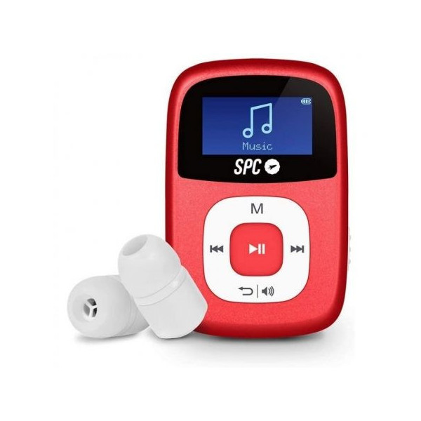 Reproductor MP3 SPC Sparrow 8644R 4GB/ Rojo