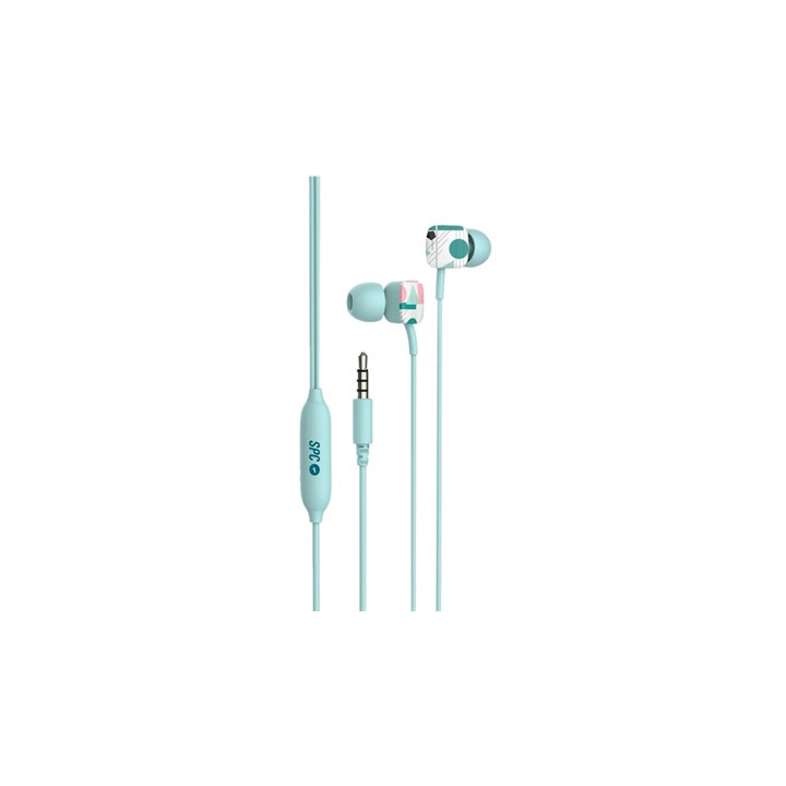 Auriculares con cable SPC HYPE  VERDES 4603V