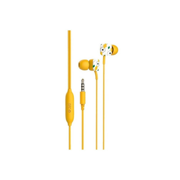 Auriculares con cable SPC HYPE  AMARILLO 4603Y