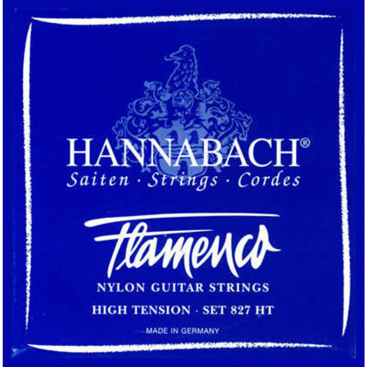 JUEGO CUERDAS FLAMENCO HANNABACH AZUL 827HT