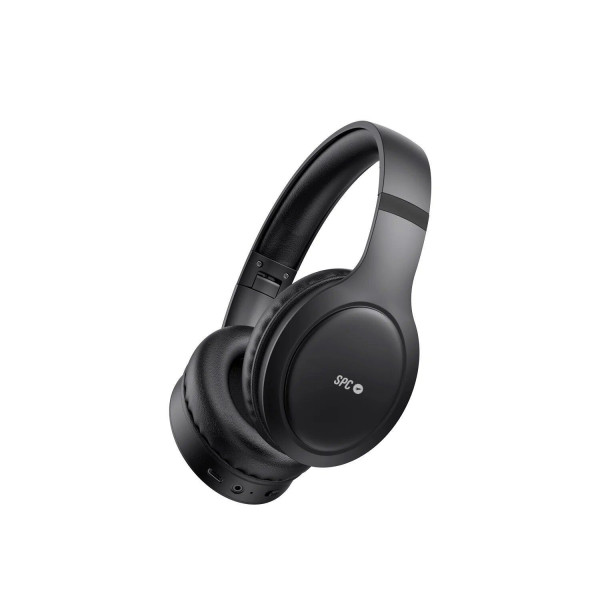 AURICULARES BLUETOOTH DIADEMA SPC HERON STUDIO CON MICROFONO COLOR NEGRO MOD. 4618N