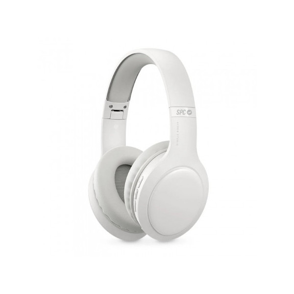 AURICULARES BLUETOOTH DIADEMA SPC HERON STUDIO CON MICROFONO COLOR BLANCO MOD. 4618B