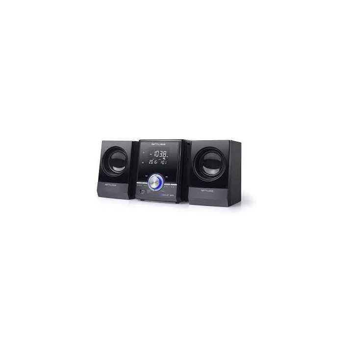 MICRO CADENA MUSE CON CD/USB/BLUETOOTH/AUX/RADIO SALIDA AURICULARES Y MANDO A DISTANCIA MOD. M-38BT