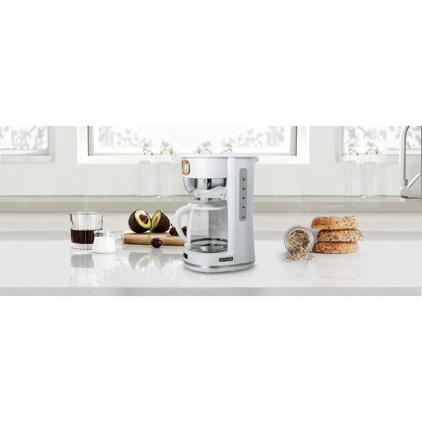 CAFETERA MUSE 1,4 l (10 tazas)  BLANCO MS220W