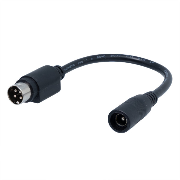 ADAPTADOR CONEXION JACK 2.1 A 4 PIN MACHO