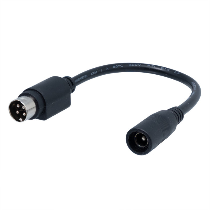 ADAPTADOR CONEXION JACK 2.1 A 4 PIN MACHO