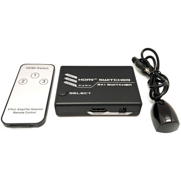 CONMUTADOR HDMI 3X1 V2 EUROCONNEX