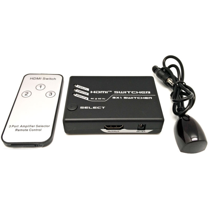 CONMUTADOR HDMI 3X1 V2 EUROCONNEX