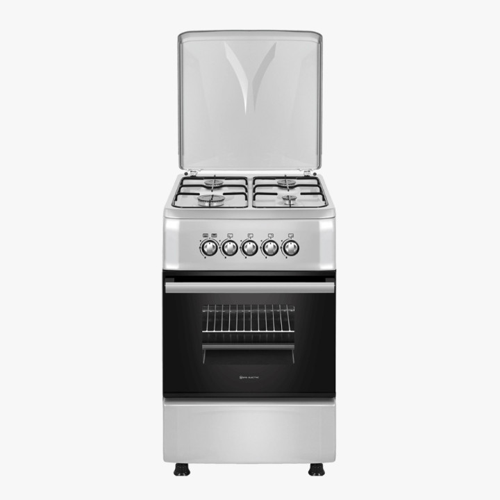 COCINA DE GAS EAS ELECTRIC 50CM CON HORNO DE GAS INOX