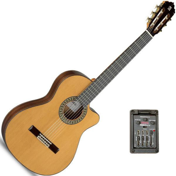 GUITARRA CLASICA ALHAMBRA  ELECTRIFICADA 5P