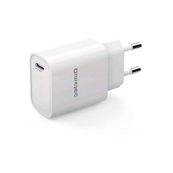 CARGADOR DE PARED 20W USB TIPO C PD / 5V 9V 12V MAXIMO 3A IPHONE 12