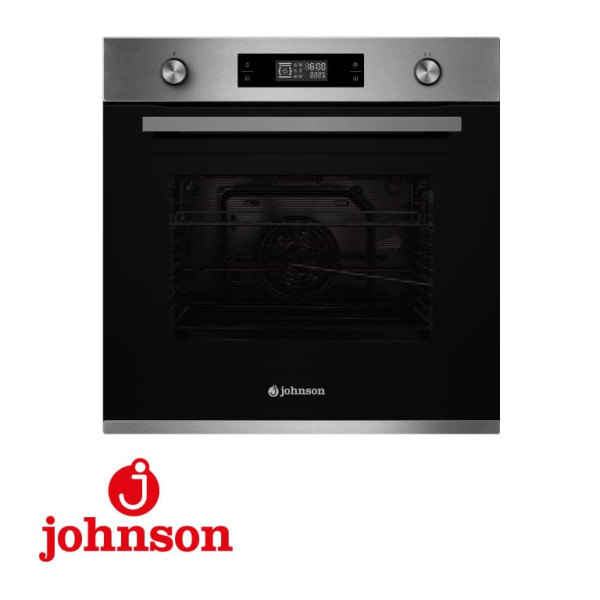 HORNO MULTIFUNCION JOHNSON CON RAILES TELESCOPICOS 70 LITROS DIGITAL INOX MOD. JOR70X