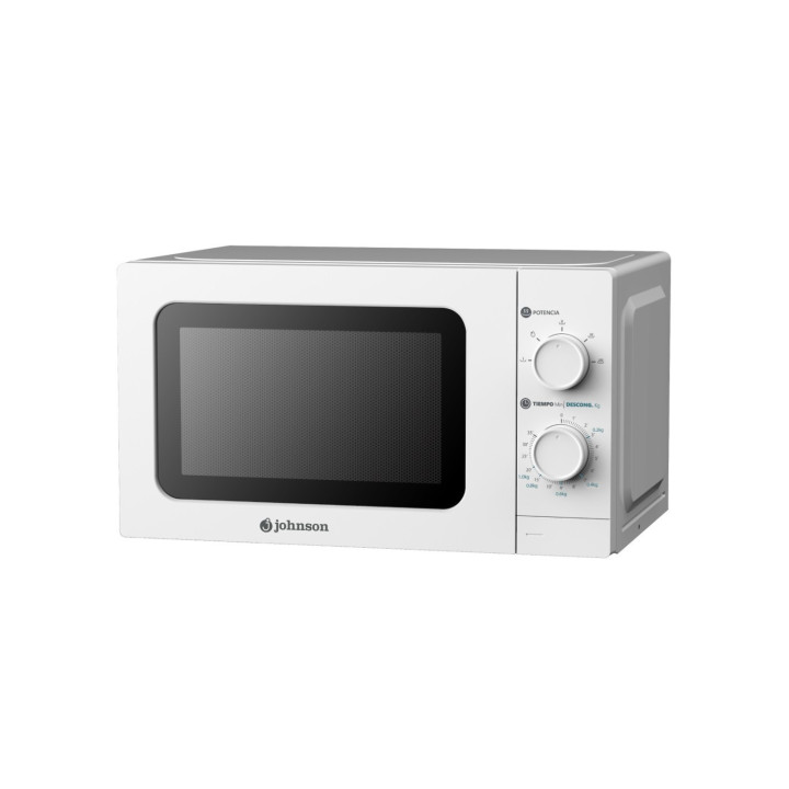 MICROONDAS SOBREMESA JOHNSON 20 LITROS 700W BLANCO MOD. JOMI20B