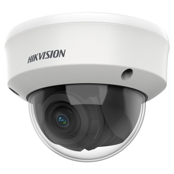 CAMARA TIPO DOMO HIKVISION 2MP LENTE VARIFOCAL 2.7-13.5mm IR LEDS ALCANCE 70 METROS MOD. DS-2CE5AD0T