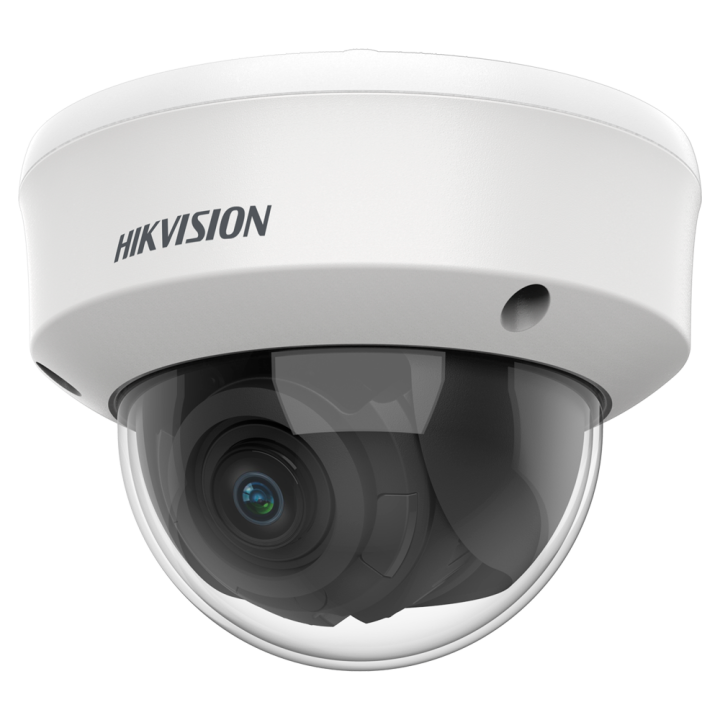 CAMARA TIPO DOMO HIKVISION 2MP LENTE VARIFOCAL 2.7-13.5mm IR LEDS ALCANCE 70 METROS MOD. DS-2CE5AD0T