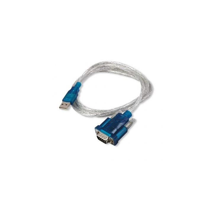 Cable USB 2.0 3GO C102/ USB Macho - RS232 Macho/ 50cm/ Negro