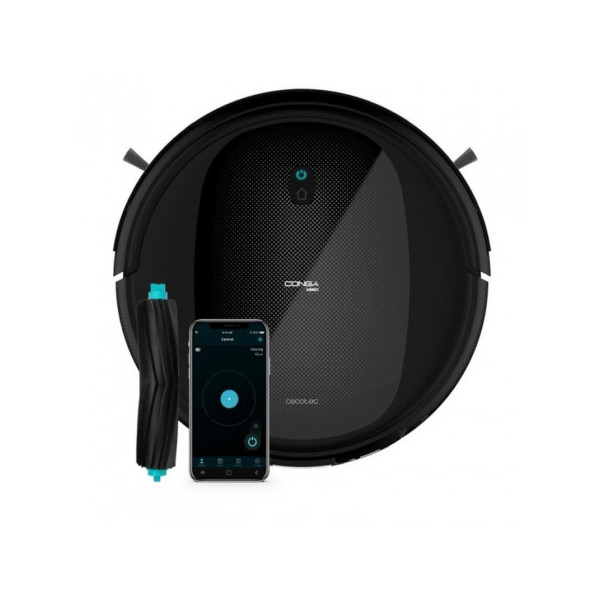 Robot Aspirador Cecotec Conga 1990 Titanium/ Friegasuelos/ Autonomia 160 Min/ control por WiFi