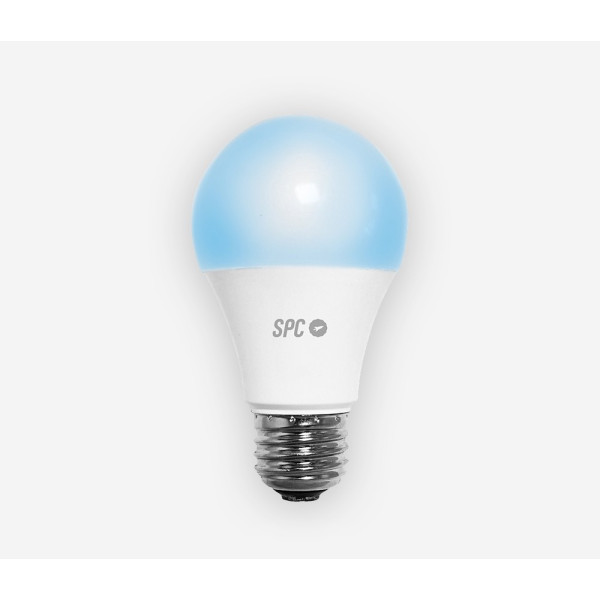 BOMBILLA INTELIGENTE SPC SIRIUS 470 - BLANCA COLOR - 6W (EQUIVALENTE 40W) - E27 - D70 - APP SPC IOT.