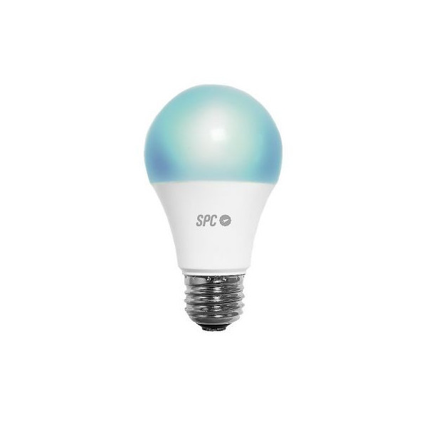 BOMBILLA INTELIGENTE SPC SIRIUS 1050 - BLANCA COLOR - 10W (EQUIVALENTE 75W) - E27 - D70 - APP SPC IO