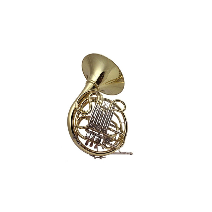 TROMPA DOBLE PRO MINARO SOUND SIB/FA DORADA