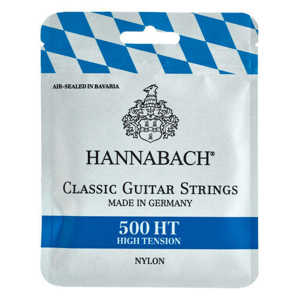 JUEGO CUERDAS HANNABACH 500HT CLASICA TENSION FUERTE