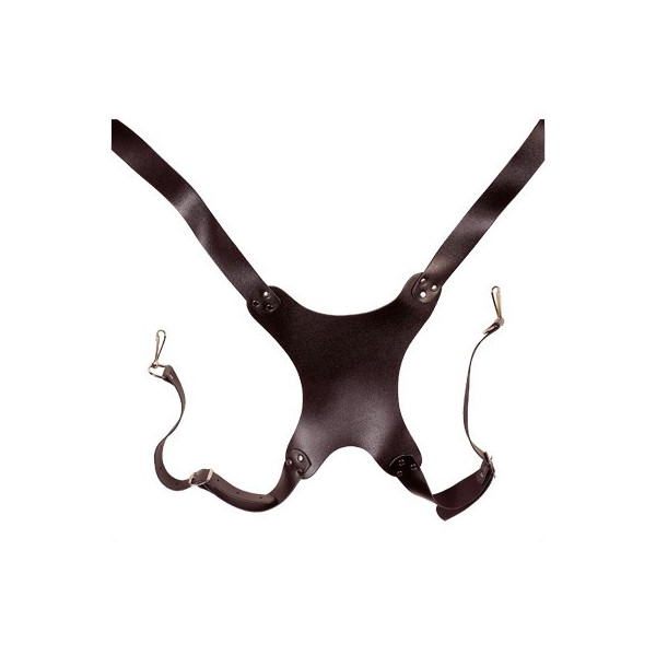 BANDOLERA BOMBO DOBLE CUERO