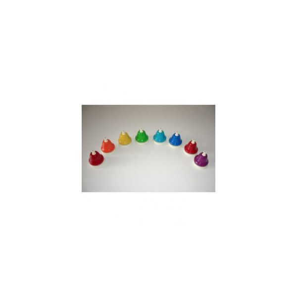 JUEGO 8 CAMPANAS HONSUY DIATONICAS CON PULSADOR