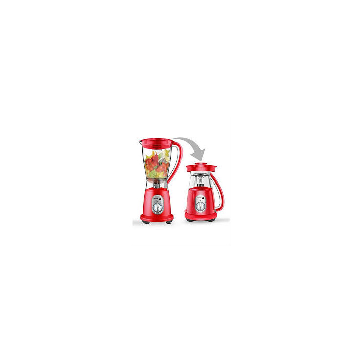 BATIDORA DE VASO FAGOR 600W 1.5 LITROS COLOR ROJO