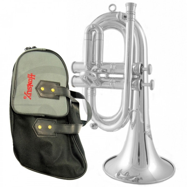 CORNETA HONSUY CARMEN 2 PISTONES PLATA