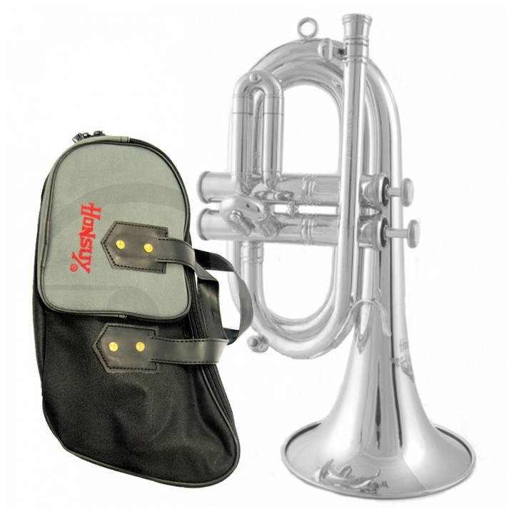 CORNETA HONSUY CARMEN 2 PISTONES PLATA