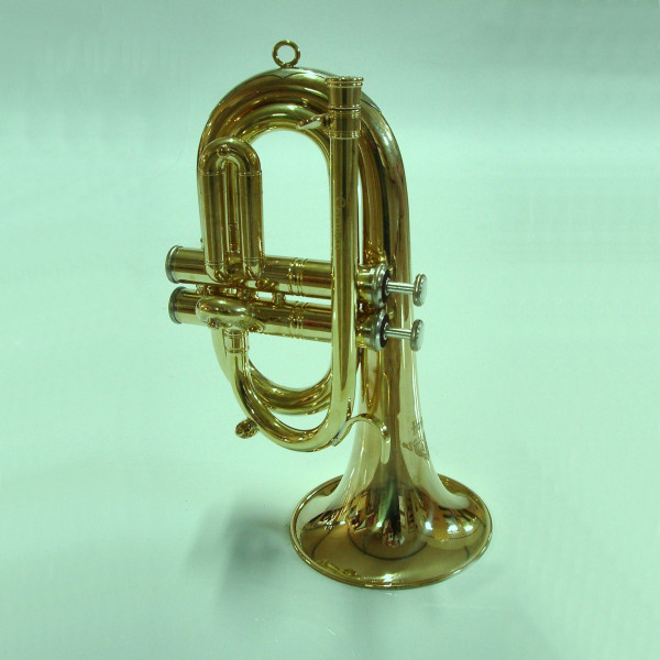 CORNETA HONSUY CARMEN 2 PISTONES DORADA