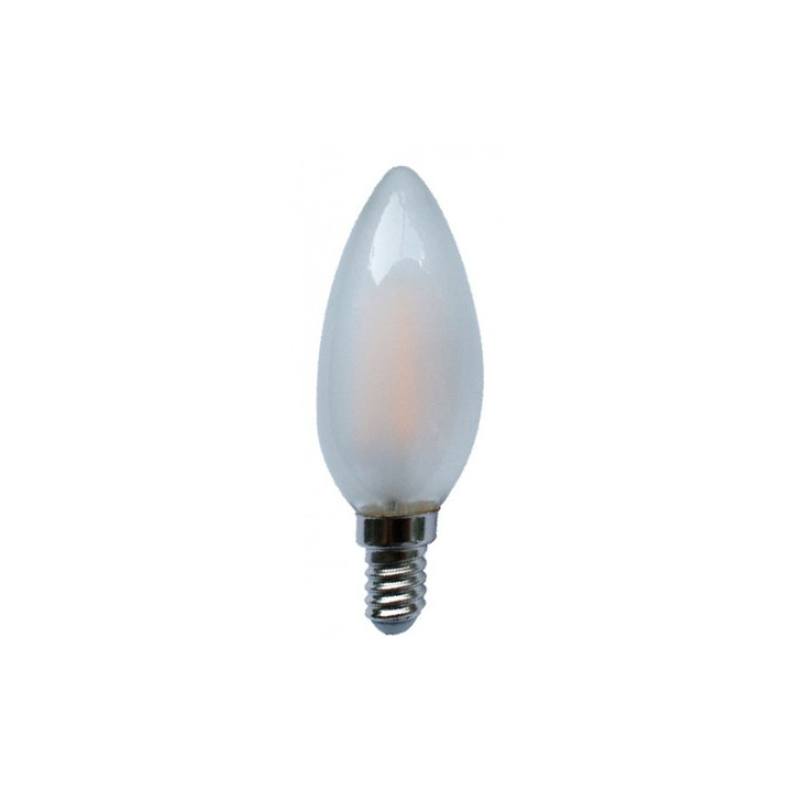 LAMPARA HALOGENA VELA  E14 MATE42W