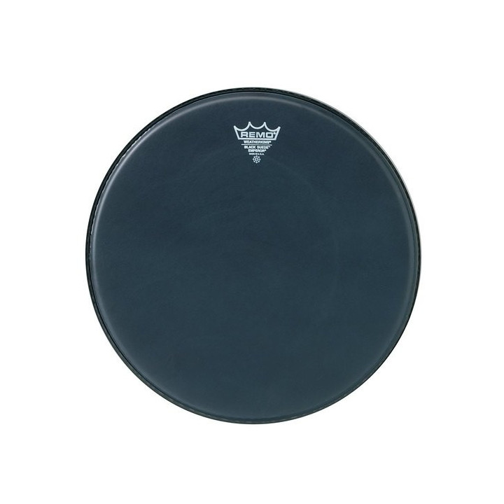PARCHE REMO EMPEROR BLACK SUEDE 16'' BE-0816-ES