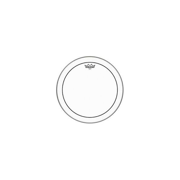 PARCHE REMO PINSTRIPE TRANSPARENTE 16''