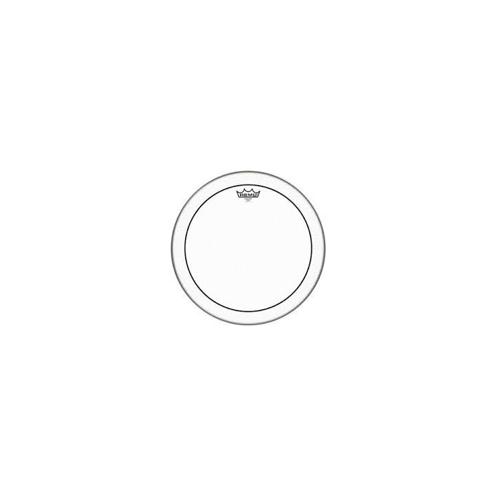 PARCHE REMO PINSTRIPE TRANSPARENTE 16''