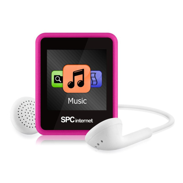 REPRODUCTOR MP4 TELECOM 4GB FM COLOR ROSA