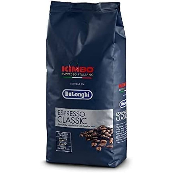 CAFE EN GRANO KIMBO GOURMET 1KG SE COMPONE DE CAFE ARABICO Y CAFE ROBUSTA