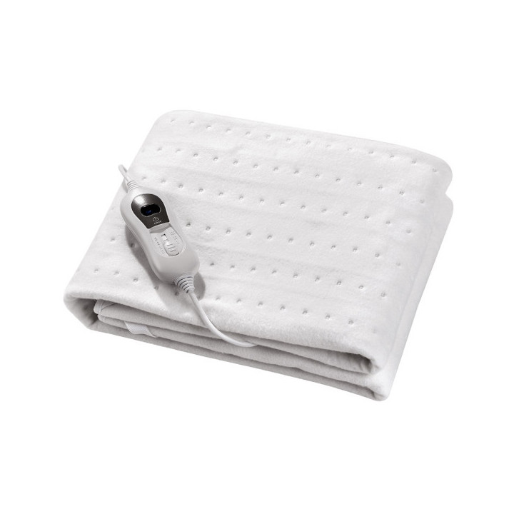 CALIENTACAMAS ELECT.BIENESTAR BLANCO 60W 150X80CM 3NIVELES CONTROL LED AUTOAPAGADO 3H LAVABLE