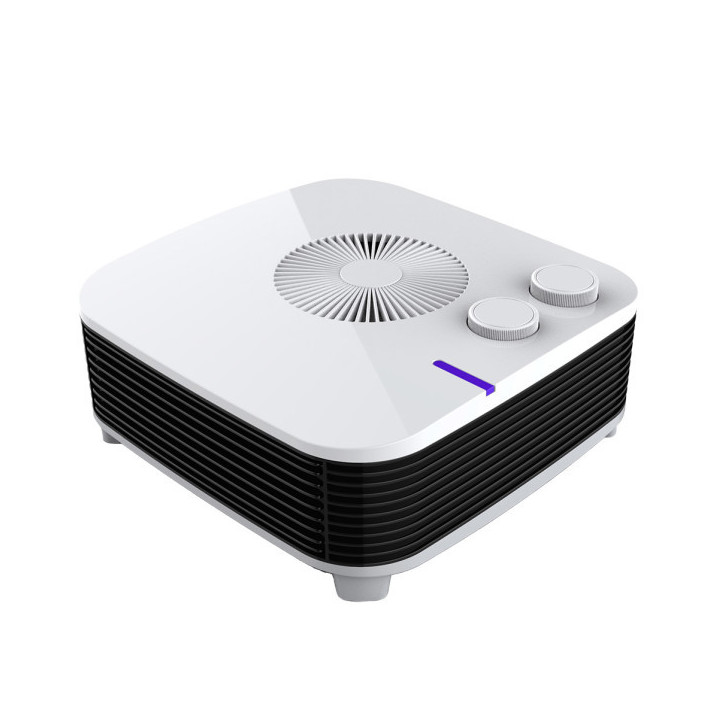 TERMOVENTILADOR ELECTRICO ESTILO 2000W BLANCO HORIZONTAL 2POTENC.3FUNCIONES TERMOST.REG. 11,5X26X26